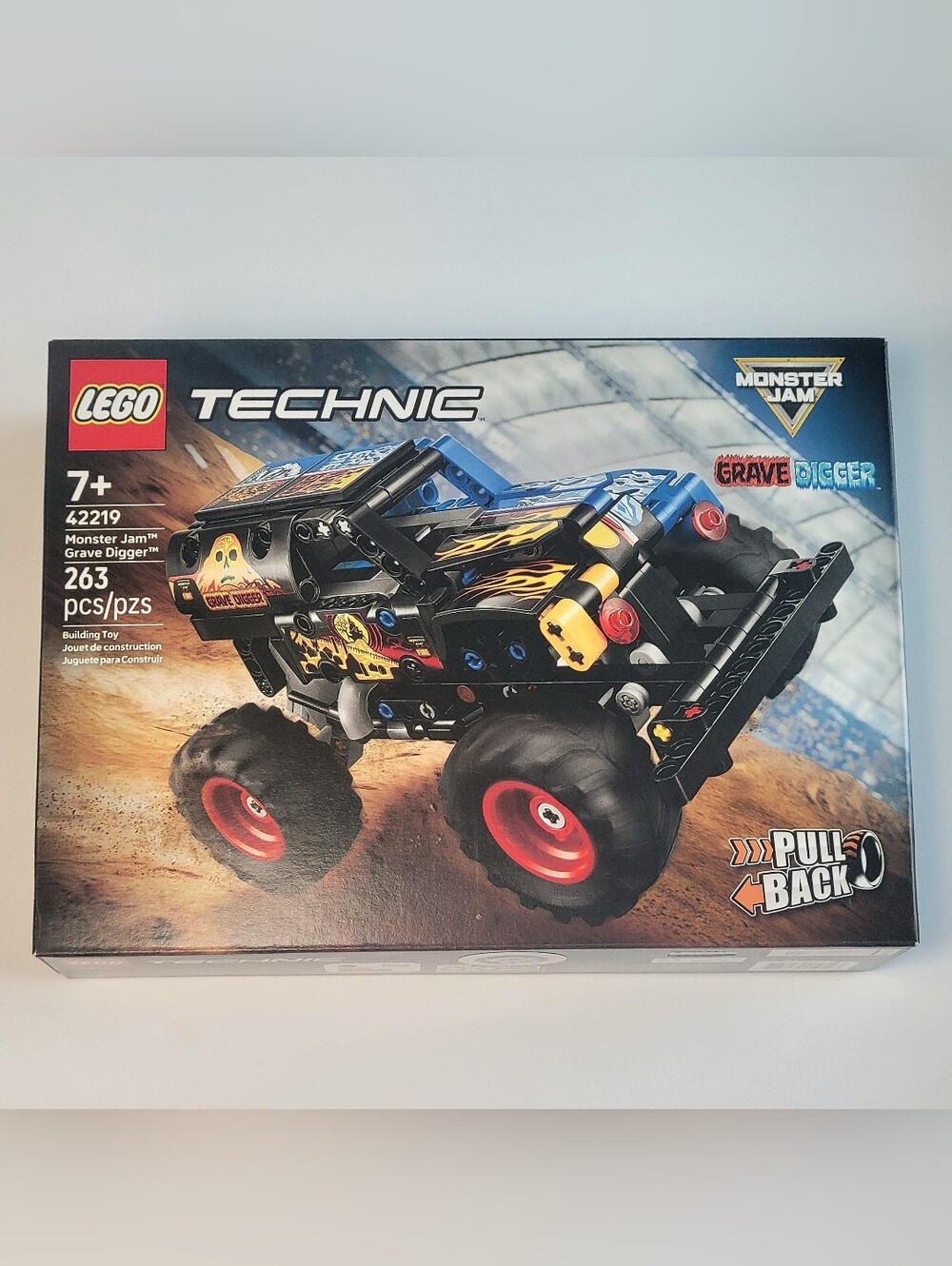 LEGO 42219 Technic Monster Jam Grave Digger Fire and Ice BRAND NEW